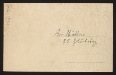 ANNOTATION ON PHOTO (back, handwritten): German: 