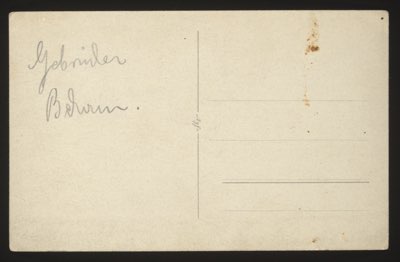 ANNOTATION ON PHOTO (back, handwritten): German: 