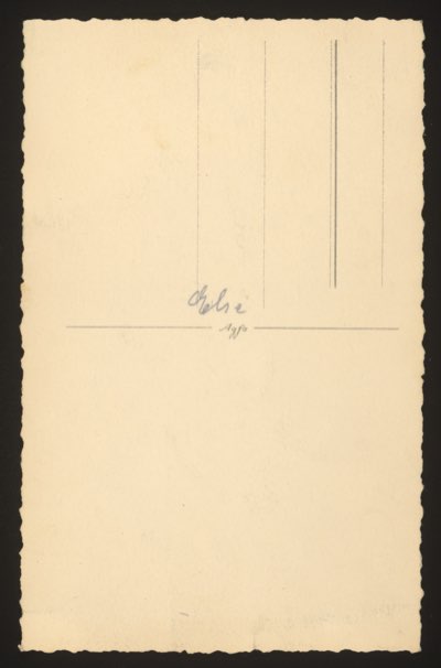 ANNOTATION ON PHOTO (back, handwritten in blue ink): 