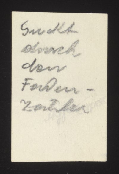 ANNOTATION ON PHOTO (back, handwritten): German: 